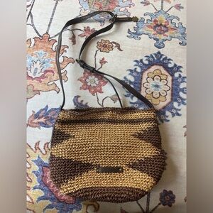 Lucky Brand boho patterned Crossbody Bag